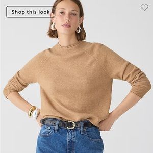 J. Crew Camel Sweater - NWOT